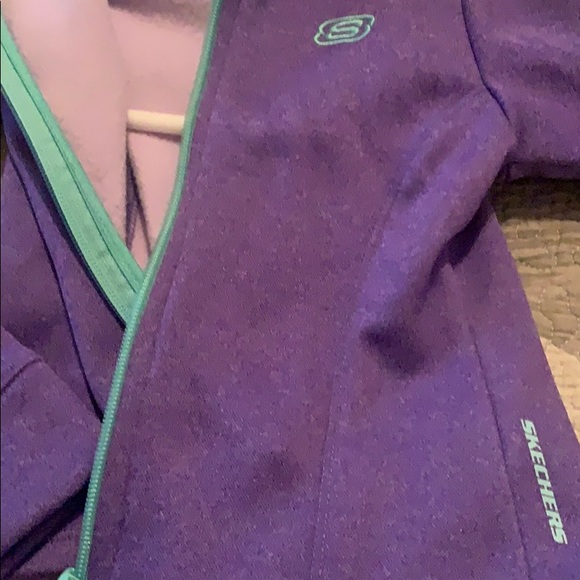 Sketchers girls toddler hooded sweatsuit jacket - Picture 8 of 8